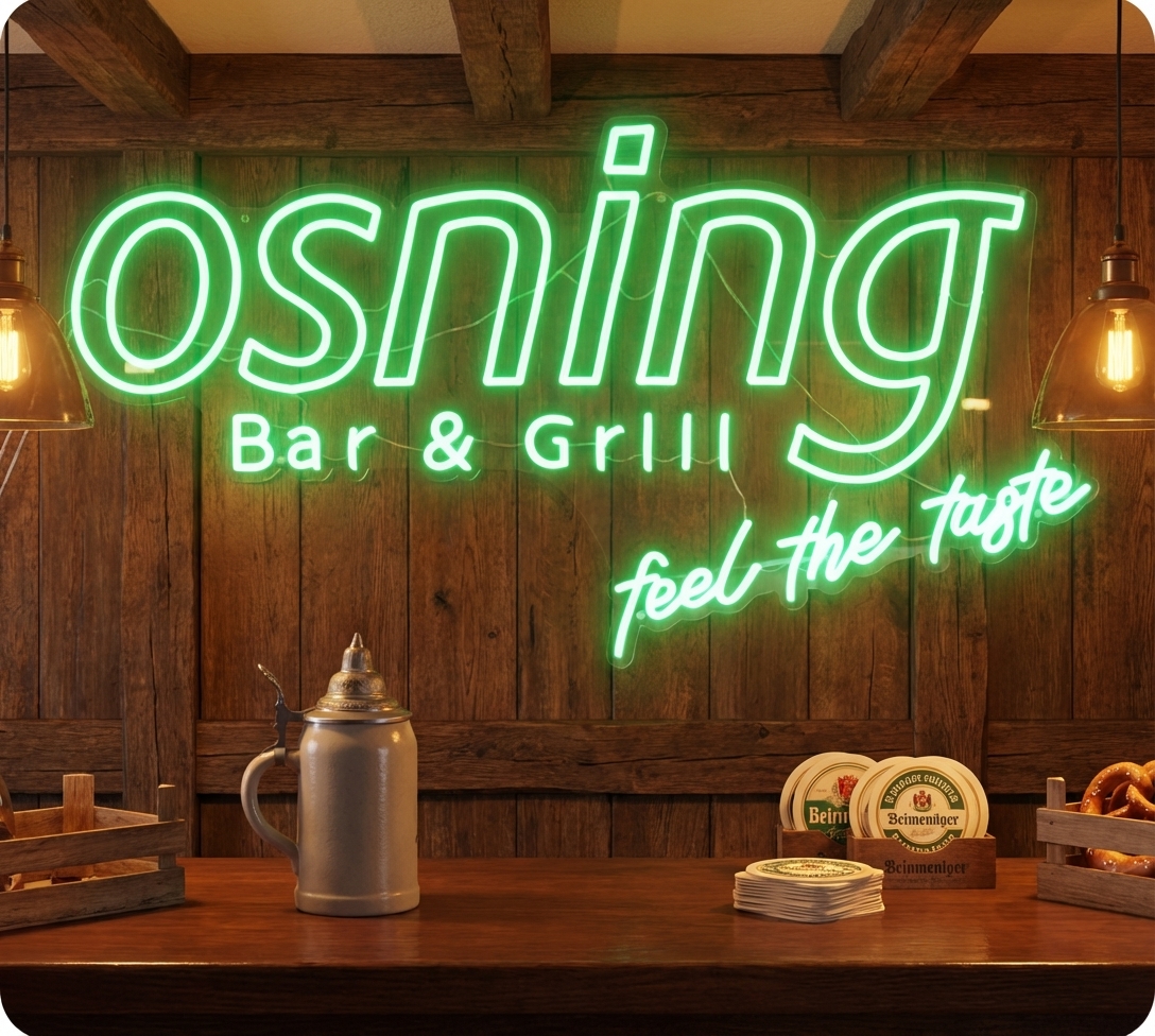 Neon sign