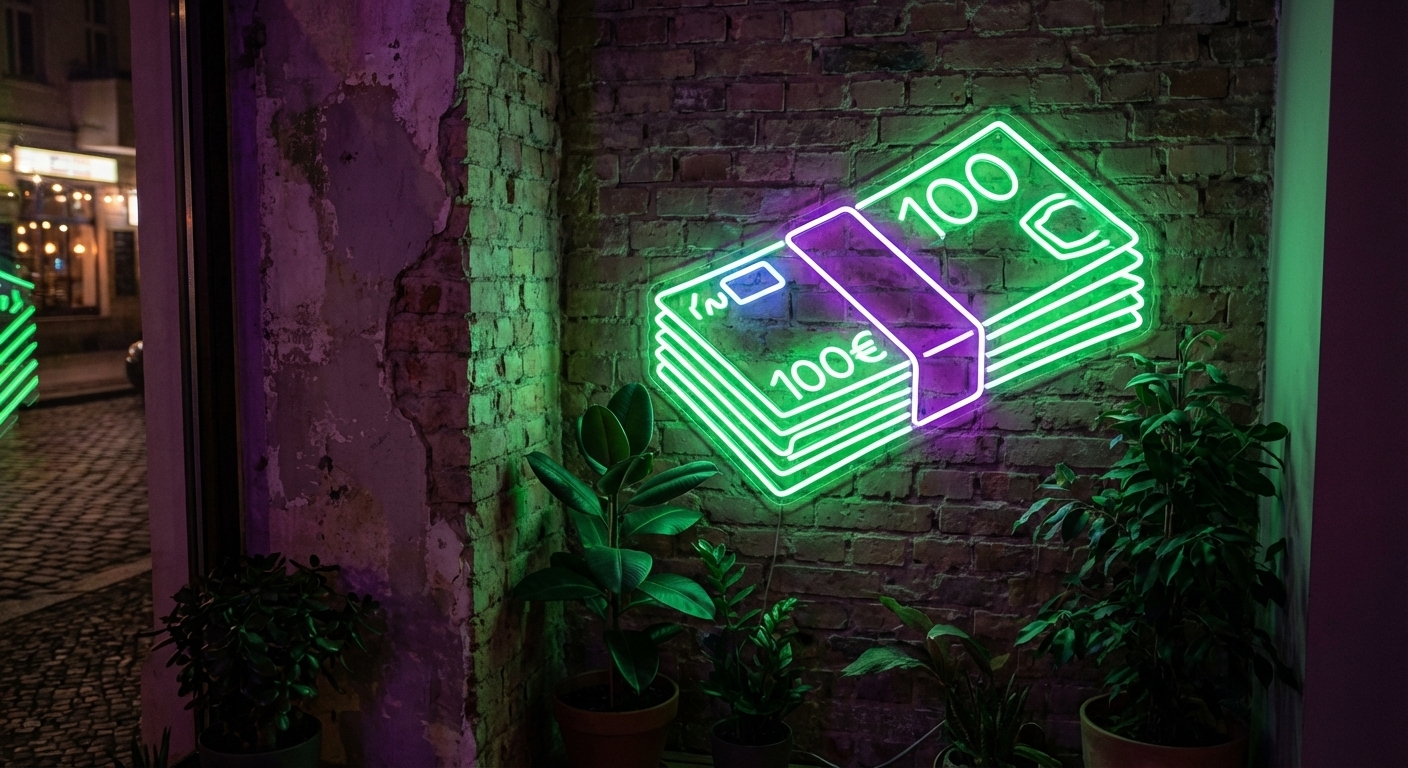 Custom Neon LED Money